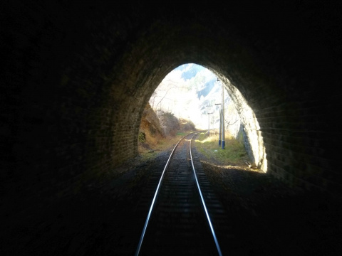 Тоннель Кругобайкальской железной дороги: взгляд изнутри