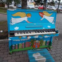Пианино на площади...