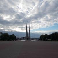 Три штыка на площади Победы