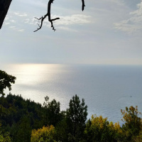 Спуск к морю предлагает такие пейзажи