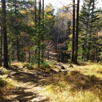 Подъём на вершину Чёрной сопки