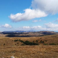 Северная панорама с самой высокой точки массива