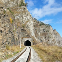 Один из многочисленных тоннелей КБЖД Один из многочисленных тоннелей КБЖД