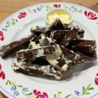 Вкусные гренки с сыром и чесноком Вкусные гренки с сыром и чесноком