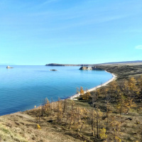 Западный берег Ольхона