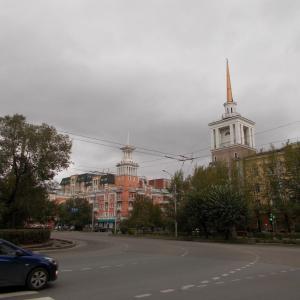 Дорога в Красноярске