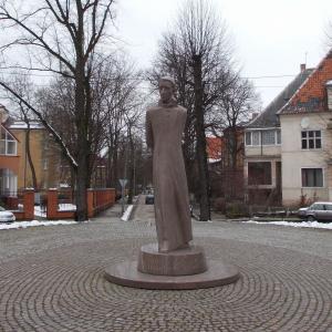 Памятник Людвикасу Резе в Литовском сквере